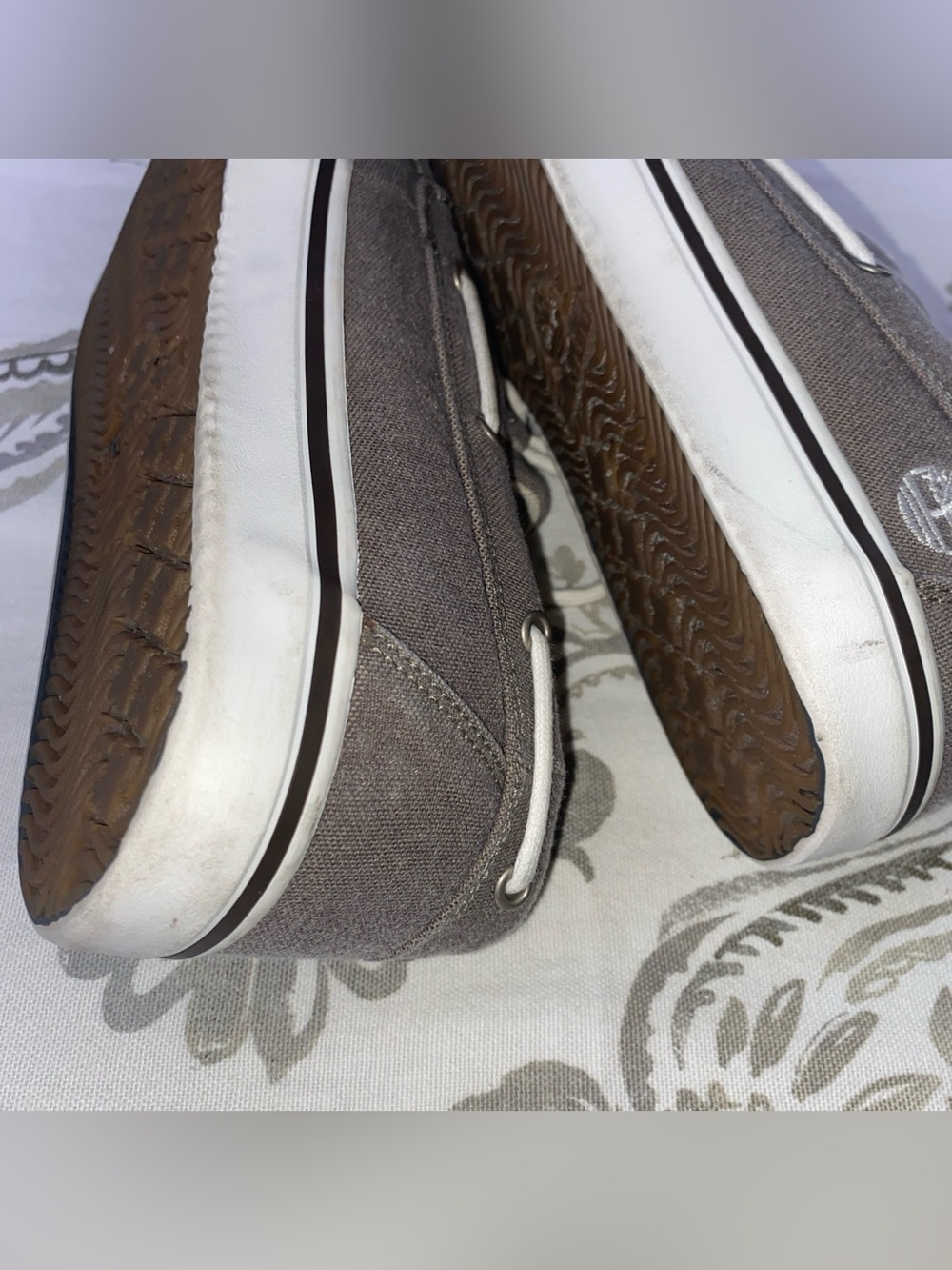 Timberland Earthkeepers Men's Gray Canvas Lace-Up Boat Shoes
Size 10 - Picture 9 of 11